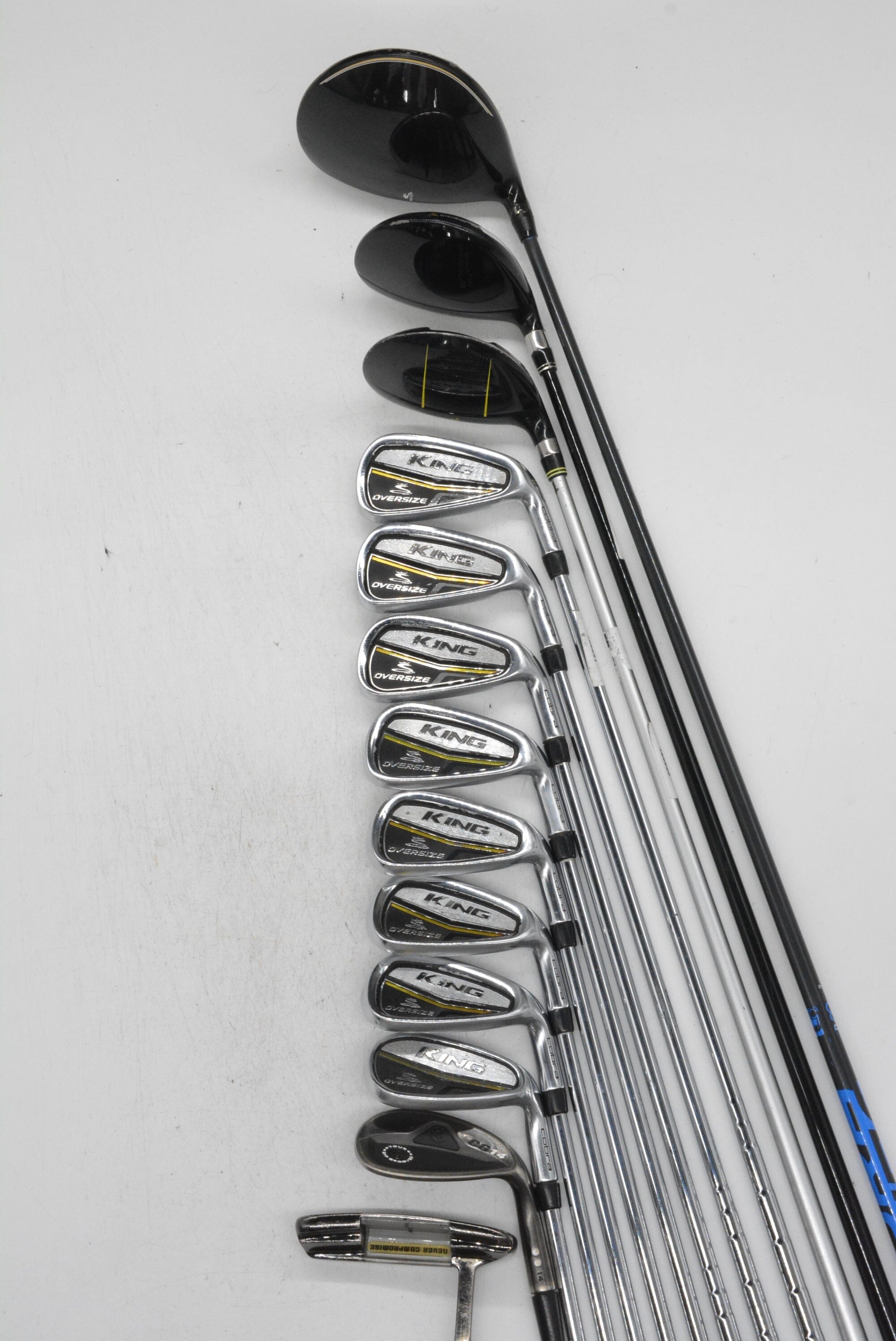 Cobra King Cobra Oversize Mixed Full Set R Flex +0.25" Golf Clubs GolfRoots 