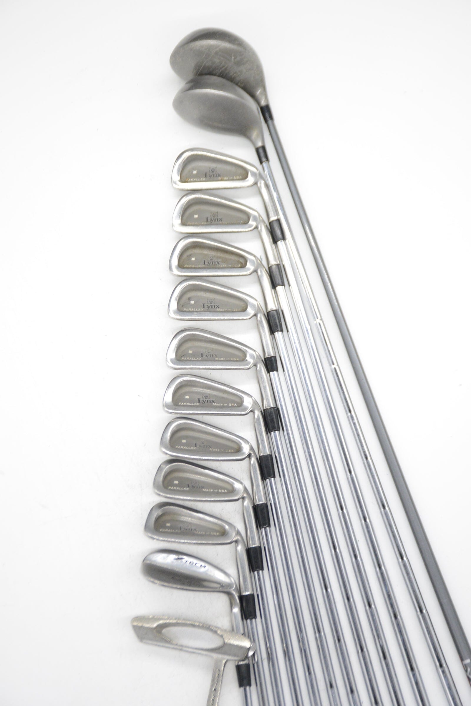 Lynx Parallax Mixed Full Set S Flex -0.25" Golf Clubs GolfRoots 