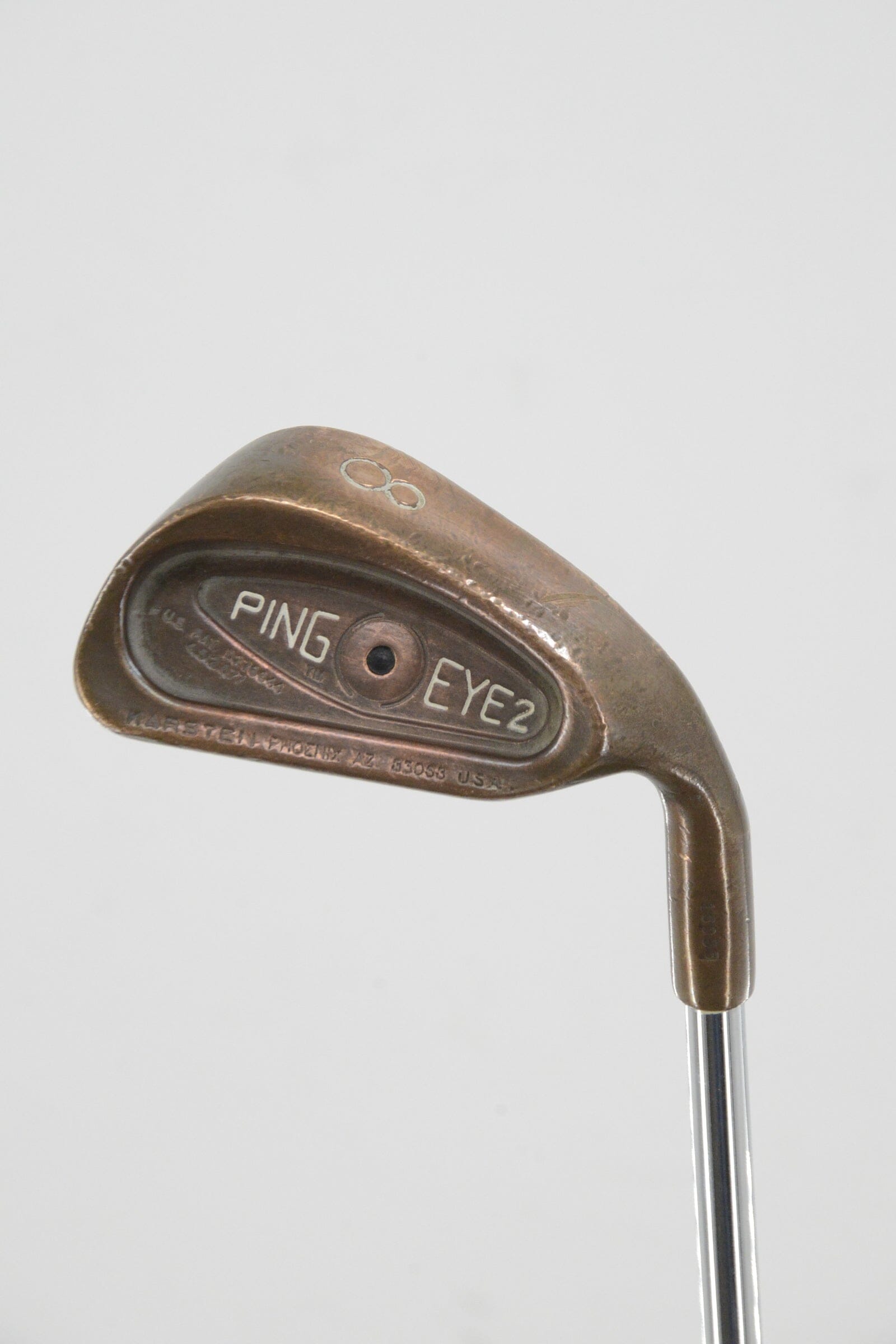 Ping Eye 2 Beryllium Copper 1-3, 5-9 Iron Set S Flex -0.25" Golf Clubs GolfRoots 