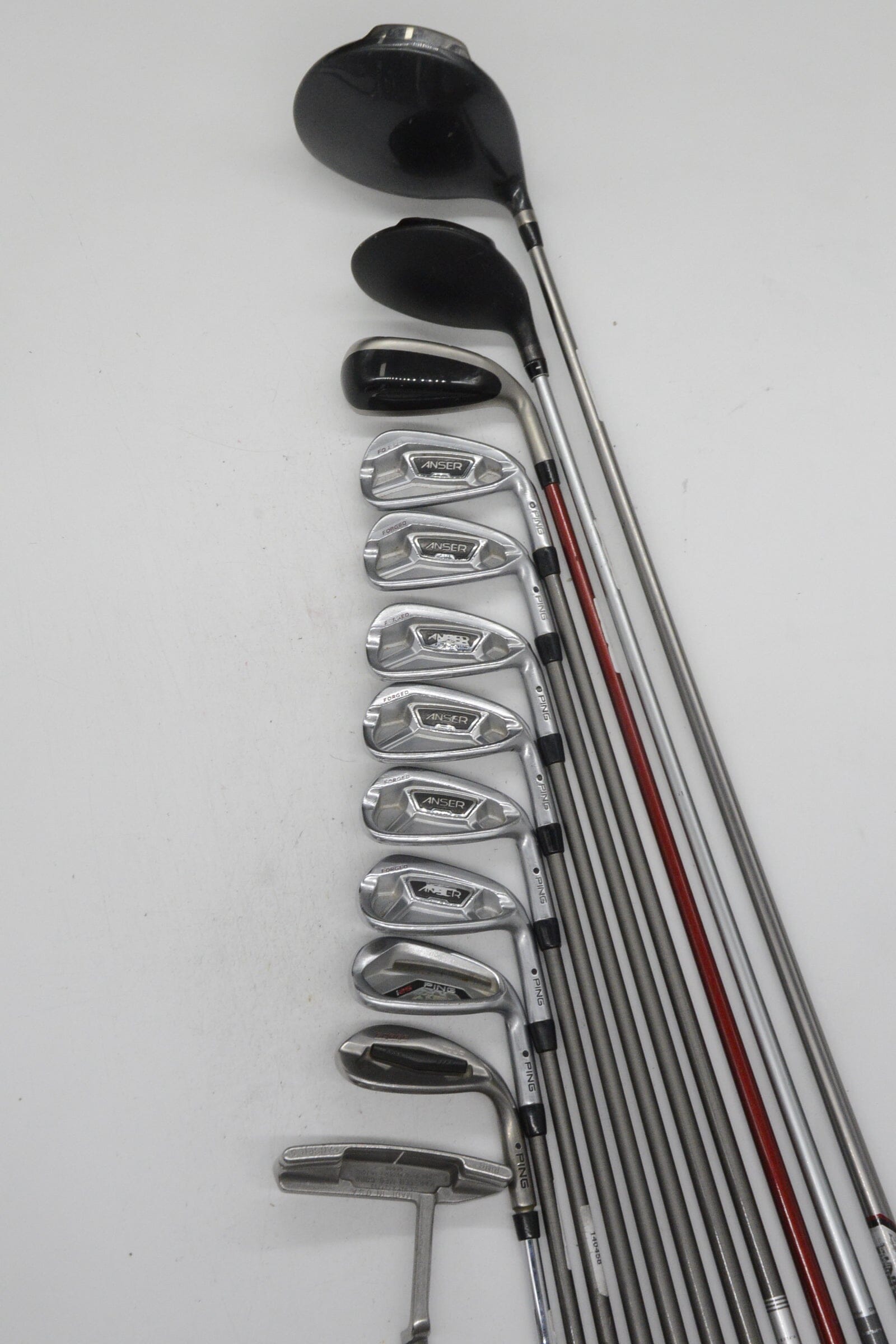 Ping Anser 2013 Mixed Full Set R Flex -0.5" Golf Clubs GolfRoots 
