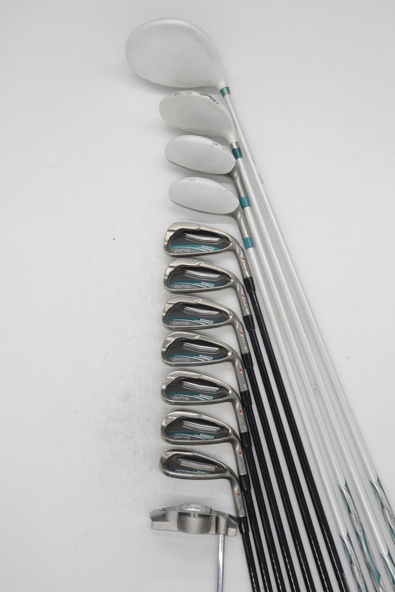 Women's Ping Rhapsody 2015 Mixed Full Set W Flex +0.5" Golf Clubs GolfRoots 