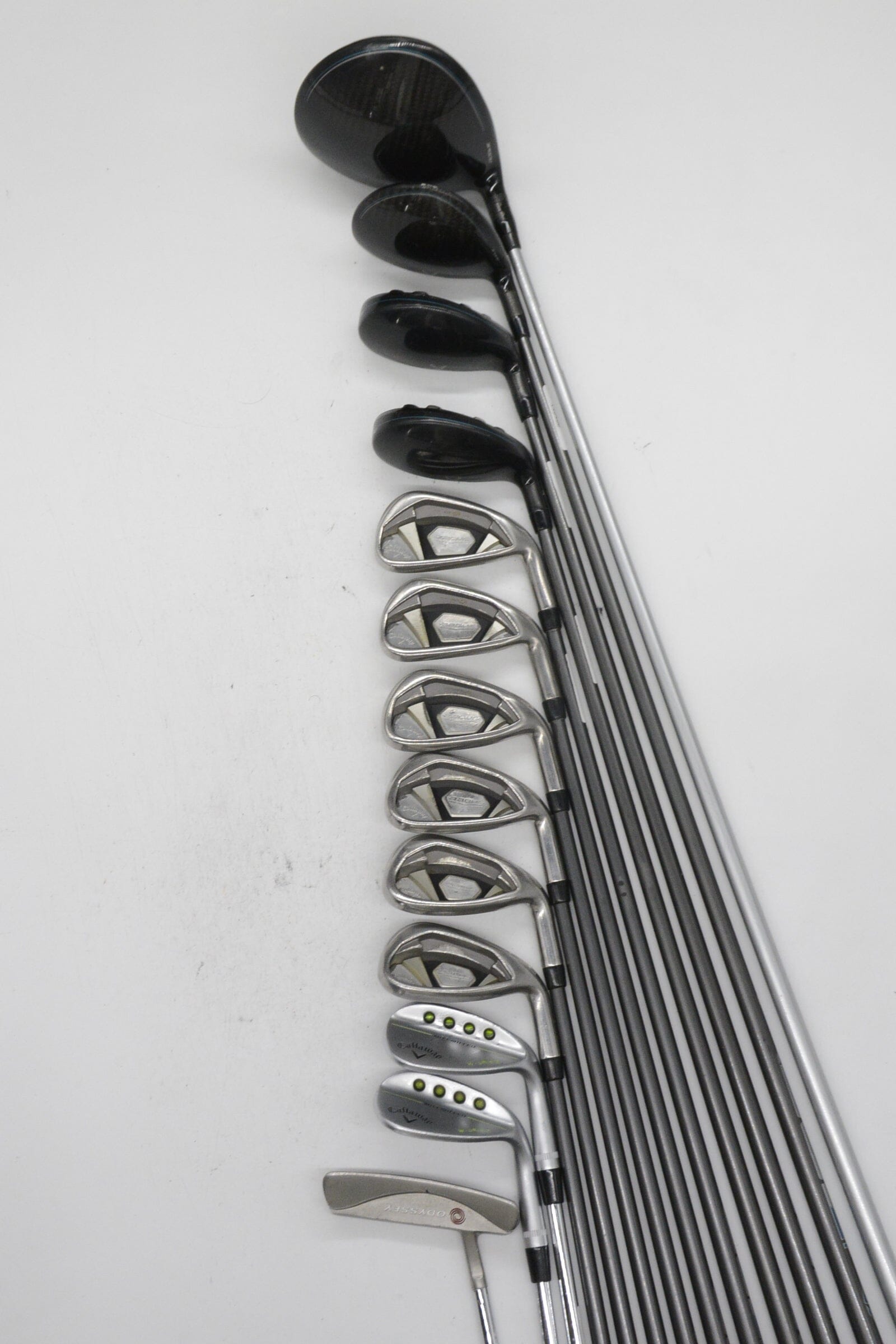 Callaway Rogue X Mixed Full Set R Flex -0.25" Golf Clubs GolfRoots 