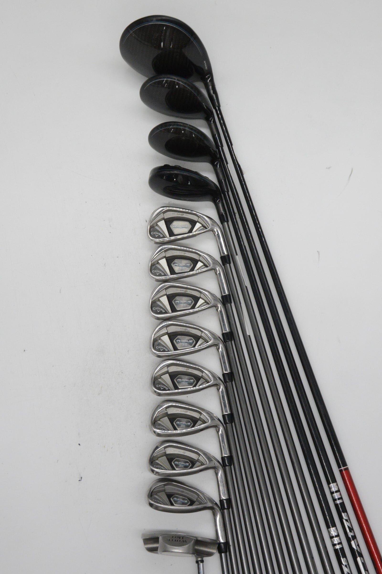 Callaway Rogue X Mixed Full Set R Flex -0.5" Golf Clubs GolfRoots 