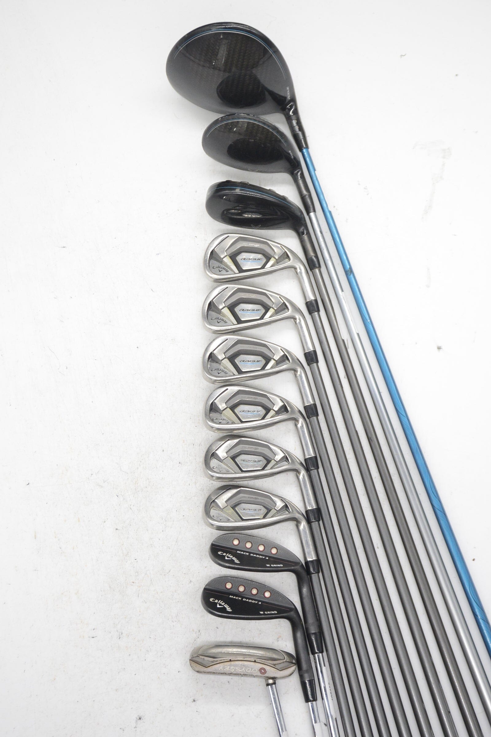 Callaway Rogue Mixed Full Set R Flex -0.75" Golf Clubs GolfRoots 