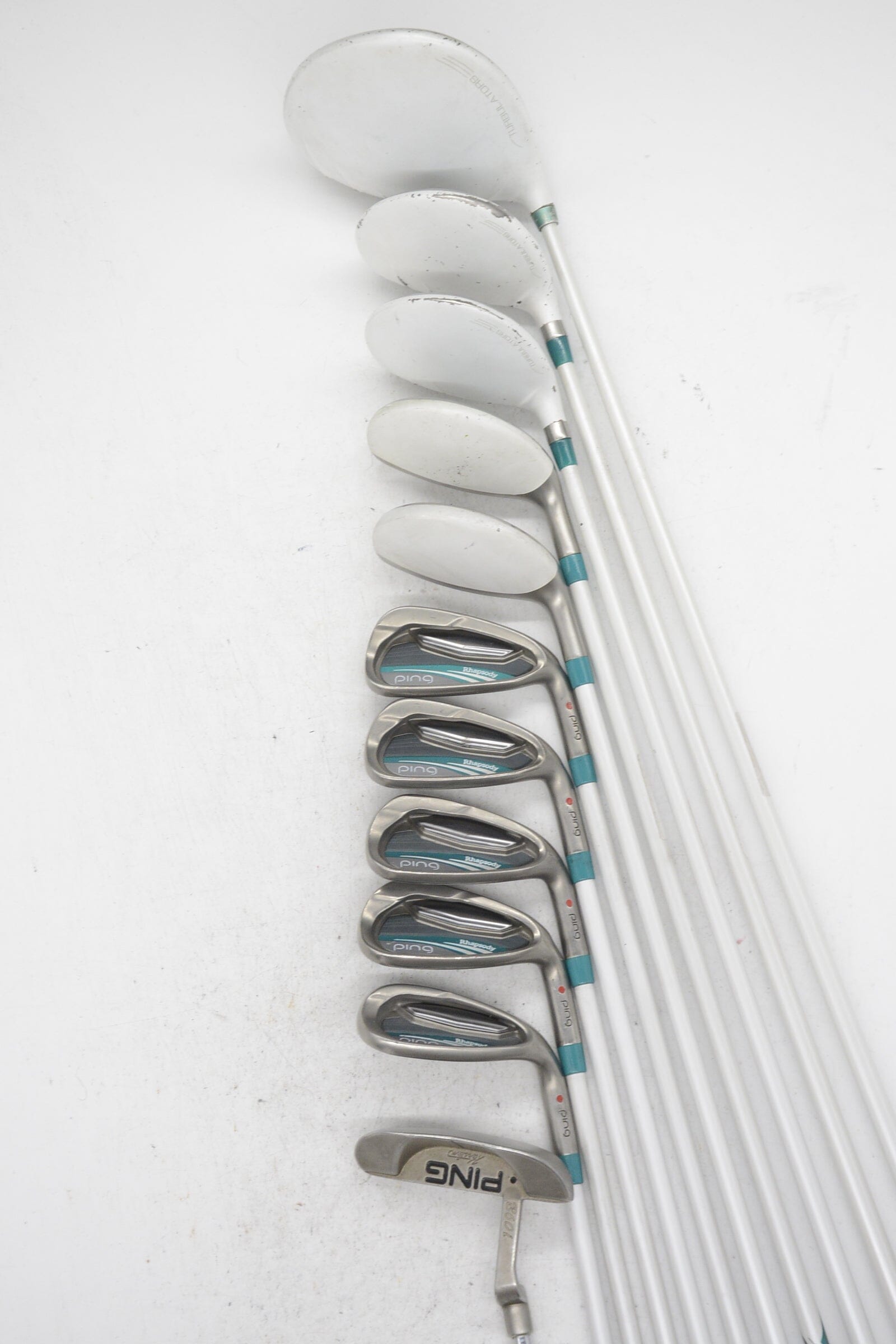 Women's Ping Rhapsody 2015 Mixed Full Set W Flex +0.25" Golf Clubs GolfRoots 